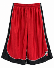 3/4 Lounge Shorts (Black/Red)