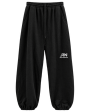 'Logo' Lounge Sweatpants (Black)