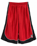 3/4 Lounge Shorts (Black/Red)