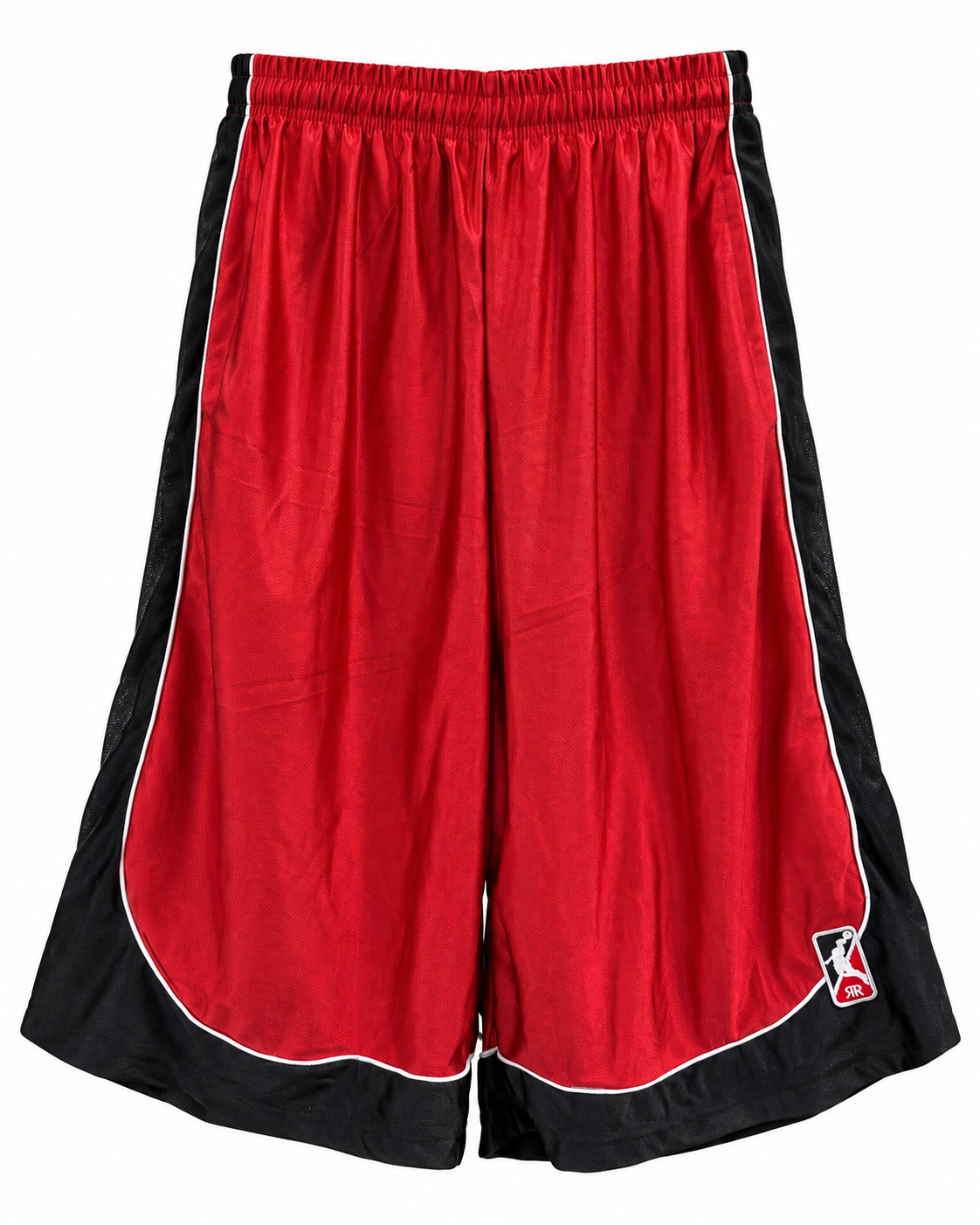 3/4 Lounge Shorts (Black/Red)