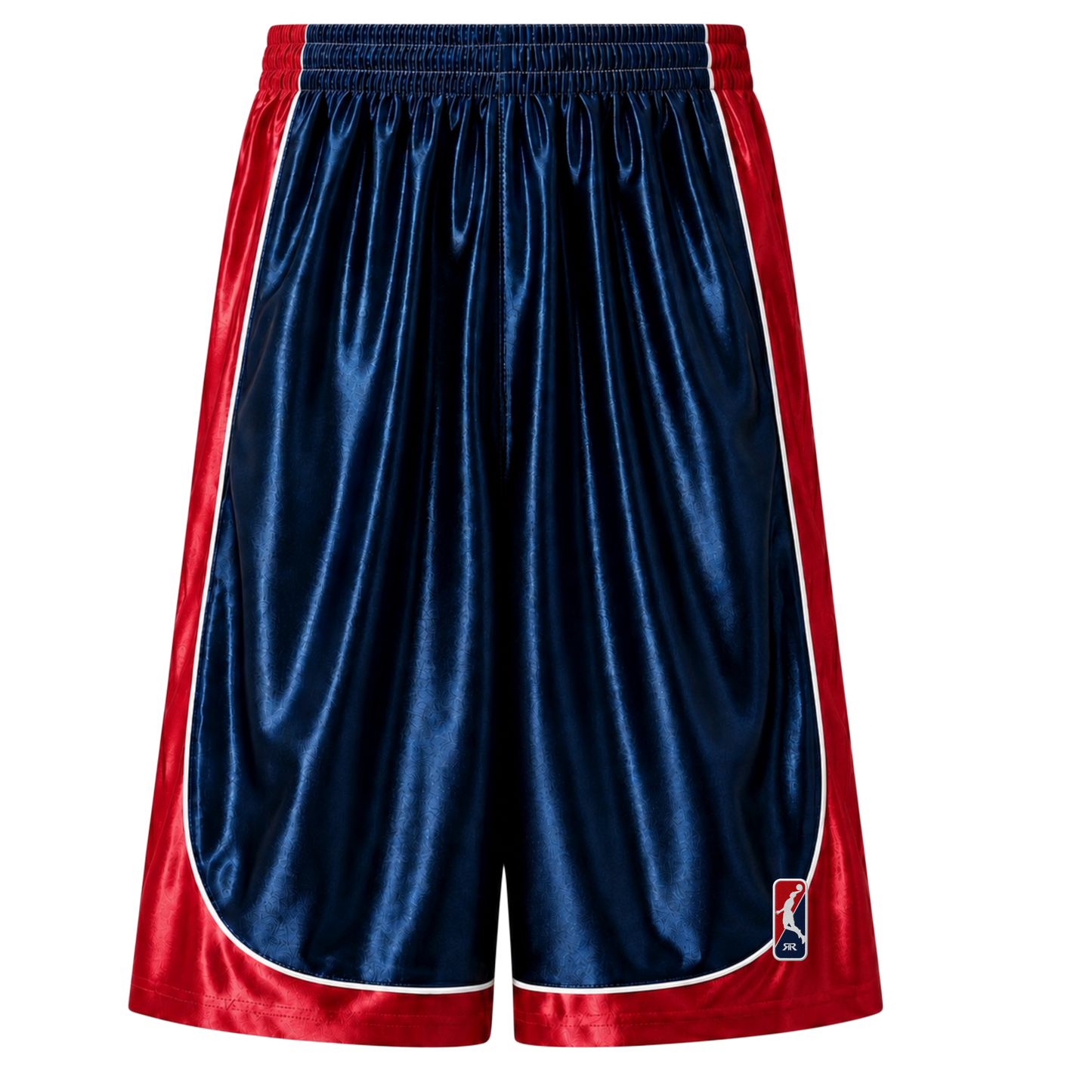Basketball Jorts (Red/Blue)