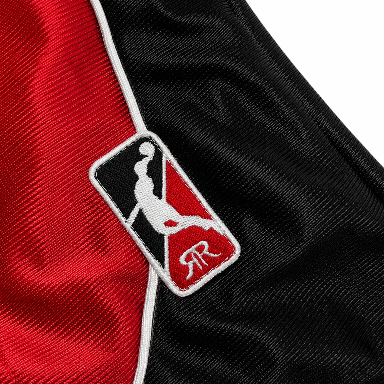 Basketball Jorts (Black/Red)