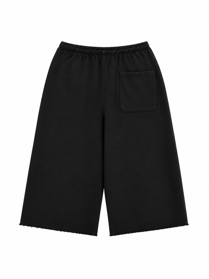 Lounge 3/4 Shorts (Black)