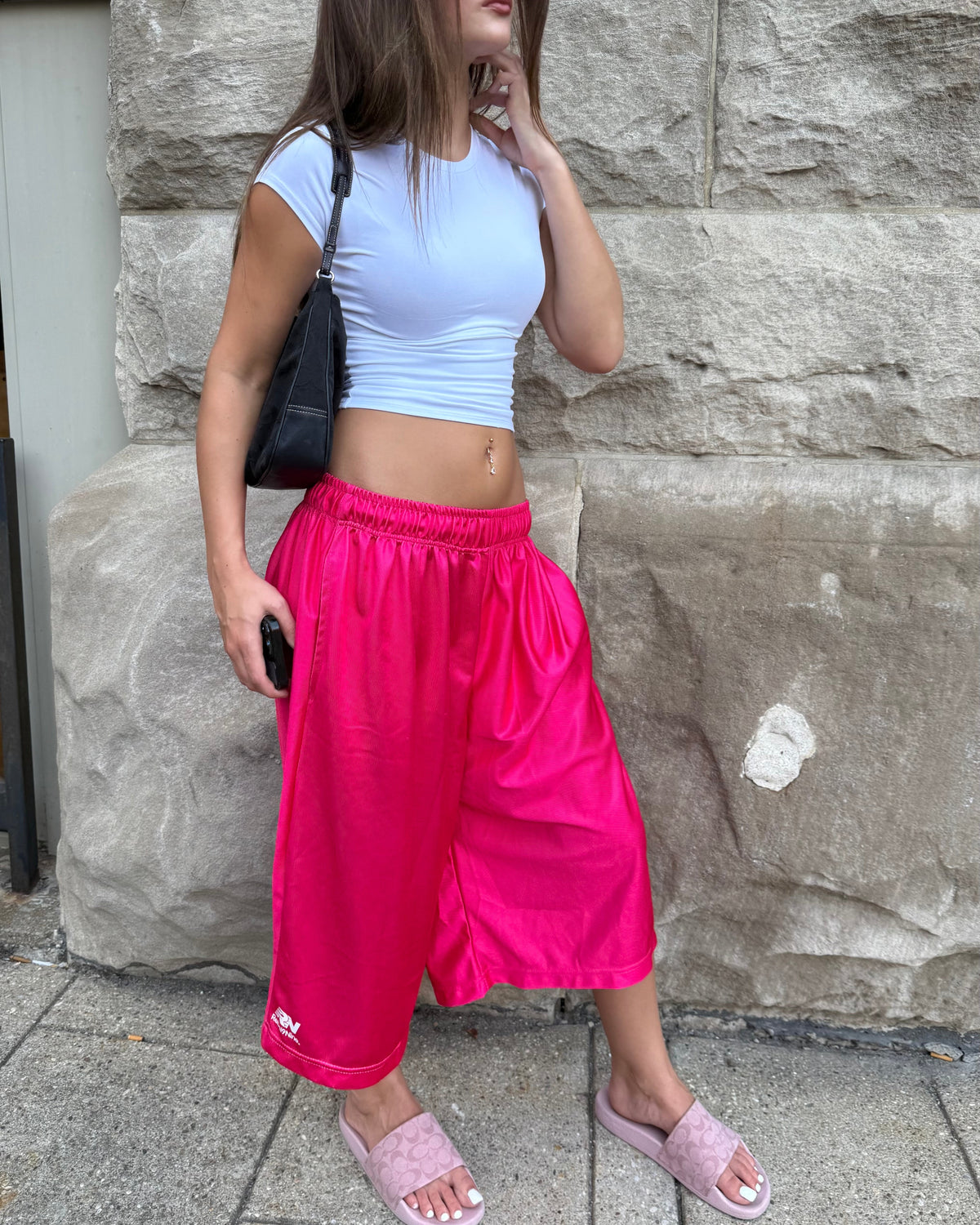 3/4 Lounge Shorts (Bubblegum)