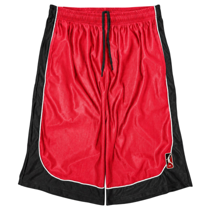 Basketball Jorts (Black/Red)